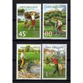 New Zealand 1255-1258 MNH Sports Golf Courses Z...