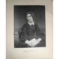 Mary Somerville - steel engraving - 1876 Duycki...