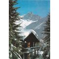 Mont Blanc France Postcard posted 1987 VGC