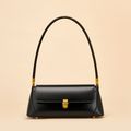 Genuine Leather Women Tote Bag Handbags Black