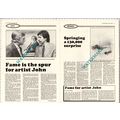 John Blakey Artist - 1989 Article