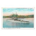Postcard US Navy USN USS New Mexico battleship ...
