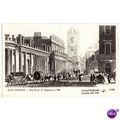 RP Postcard BANK OF ENGLAND London c1851 Pamlin...