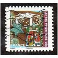 FRA 2010 (58c) 'CHRISTMAS' FINE USED (EBID11071)