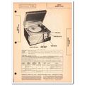 delco model r-1242 5-tube am radio phonograph s...