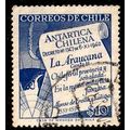 Chile 1958 Antarctic $10 Used Stamp