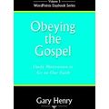 Wordpoints Daybook Obeying The Gospel