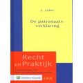 Recht En Praktijk - Contracten En Aansprakelijkheidsrecht Ca 15 - De Patronaatsv
