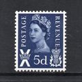 Scotland - 1967-70 - 5d Royal Blue (sgS11) Mint...