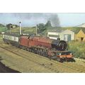 Colour Postcard - LMS Stanier Pacific 4-6-2 No6...