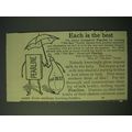 1900 Pearline Detergent Ad - Each is the best