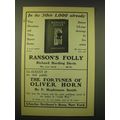 1902 Charles Scribner's Sons Ad - In its 30th 1...