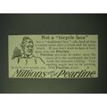 1900 Pearline Detergent Ad - Not a bicycle face