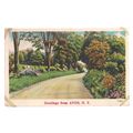 AVON, NEW YORK, USA used vintage postcard 1952 ...