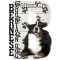 I Love My Bernese Mountain Dog Fridge Magnet