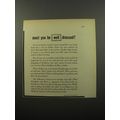 1950 Wallachs Hart Schaffner & Marx Suits Ad - Must you be well dressed?