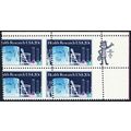 2087, MNH 20¢ Huge Perf Shift Error Zip Block *...