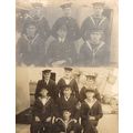 HMS Achilles 2x Antique War Sailor WW1 Crew Shi...