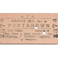 U.T.A. Edmondson Ticket - Belfast Great Victori...