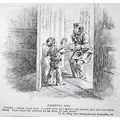 "Parental Joys" original cartoon, Harper's Week...
