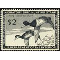 RW21 Mint VF NH $2 Duck Stamp - Stuart Katz