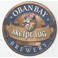 BEER MAT - OBAN BAY BREWERY - SKELPT LUG - (Cat...