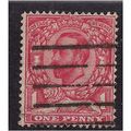 GB 1912 KGV 1d Scarlet used stamp wmk 49. (H473 )