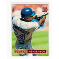 1994 Topps Stadium Club Rickey Henderson baseba...