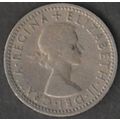 Coins. Pre-Decimal 1958 Elizabeth II Six Pence ...