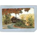 NH Winchester Covered Bridge Postcard Bridge Ov...
