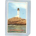NH White Island Lighthouse Postcard Isles Of Sh...