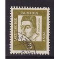 GERMANY 1961 FAMOUS GERMANS 5pf VALUE USED SG12...