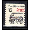 2258 13c Police Wagon Barely Clears MNH Dry Gum...
