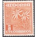 Andorra 1936 - 5c orange - National Symbols - MH
