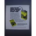 1980 Cliff Notes Ad - Get More Mileage Study Time