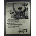 1980 Delta Airlines Ad - Robert Riberich Line Mechanic