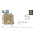 SouthAfrica.SG292 9c Protea.Commemorative Cover...