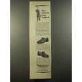 1954 Abercrombie & Fitch Shoes Ad - English Tow...