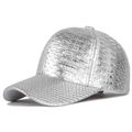 Style Leather Baseball Cap Snapback Hats Adjust...