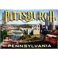 Pittsburgh Pennsylvania 3 Views of The City Fri...