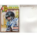 WALTER PAYTON AUTOGRAPHED 1979 CHICAGO BEARS HO...