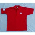 MEN'S COLLARED SHORT SLEEVED POLO SHIRT. ORN BR...