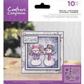 Crafter's Companion. Snow Day Clear Stamp Set. ...