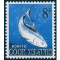 Cook Islands 1963 8d Long-tailed Tuna SG168 MNH