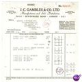 1954 J.C GAMBLES & CO LTD BLACKFRIARS LONDON 93131