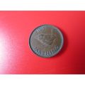 1937 GEORGE VI FARTHING FREE POST. AW