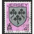 Jersey 1981 Arms of Jersey Families 4p Silver B...