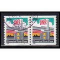 Used 3208 25c Diner Very Fine CNP Left S11111 P...