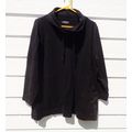 Eileen Fisher Womens Pull Over Top 1X Black 52 ...