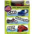 All About Cars-Motorcycles-Trains DVD w Collect...